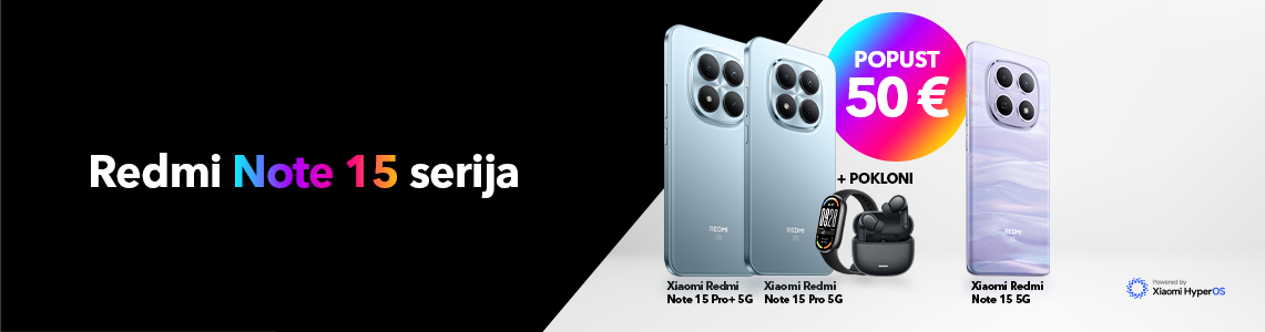 Xiaomi Redmi Note 15 serija - Snažna nova generacija